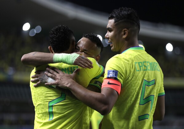 Neymar breaks Pele s Brazil goal scoring record in 5 1 win in